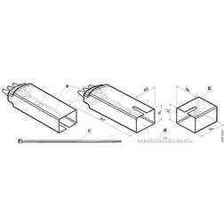 Siemens ASK75.4 Vejr afskærmning for roterende aktuator, GBB/GCA/GIB..1E