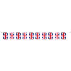 Amscan Jubilee Large GB Bunting Flags, Blue