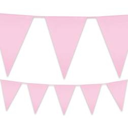 Boland Flagbanner Pink Stor 10 Meter