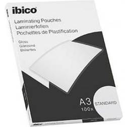 Ibico Basics A3 Gloss Laminating Pouches Standard