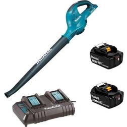 Makita DUB361CT2-KIT 18v 36v LXT Cordless Lithium Ion Garden Leaf Blower 2x 5.0a