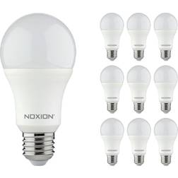 Noxion Fordelspakke 10x Lucent Classic LED E27 Pære matt 11W 1055lm 827 ekstra varm hvid dæmpbar erstatter 75W