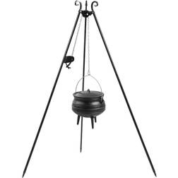 CookKing 180 cm Tripod with 13 L Cast-iron African Pot