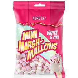 Nordthy Mini Marshmallows Hvid/pink