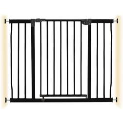 DreamBaby Liberty Xtra Wide Hallway Metal Safety Gate (Fits Gap 99-105.5Cms) Black Pressure Mounted