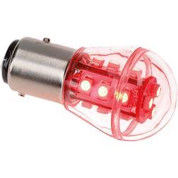 Nautec LED Pinol pære BAY15D rød