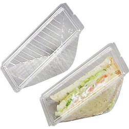 Plastbakke m/låg sandwich v492 185x68x85mm Muffinsplåt