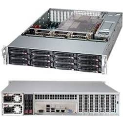 SuperMicro CSE-826BAC12-R1K23LPB computeretui Stativ