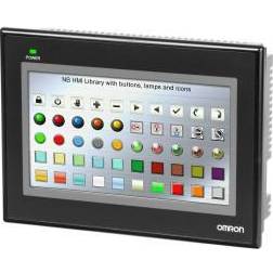 Omron Touch Screen Hmi, 7 Tommer Wvga (800x480 Pixel) Tft Farve, Ethernet Usb Host Nb7w-tw01b