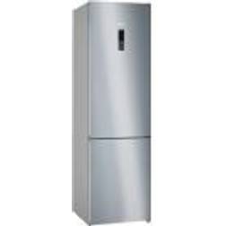 Siemens iQ300 Køleskab/fryser 260liter Rostfritt Stål, Silver, Grön