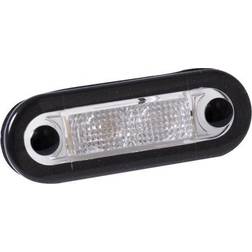 Hella led lampe til indbygning 12v 0.5w 79 x 22mm rødt lys