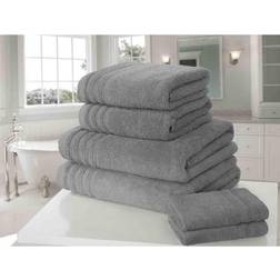 Home So Soft Bath Towel Black (120x70cm)