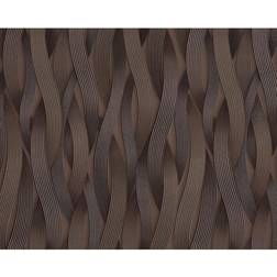 EDEM 81130BR26 Stripes wallpaper metallic highlights brown bronze 10.65 sqm