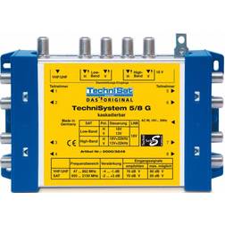 TechniSat Multischalter TECHNISYSTEM58G2 Nombre Dabonnés 8 pcs