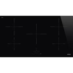 Smeg SI2951D Piano Cottura Nero Da Incasso 90 cm 5 Zone