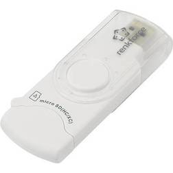 Conrad Renkforce RF-3285273 Externe geheugenkaartlezer USB 3.2 Gen 1 (USB 3.0) Wit