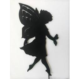 Poppy Forge Large Fairy. Solid steel garden ornament.