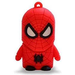 PENDRIVE 32GB SPIDER-MAN TECHONETECH TEC5501-32 32 GB USB 2.0 MEMORIA 32GB MARVEL 3D