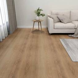 vidaXL PVC-Fliesen Selbstklebend 55 Stk 5.11 m² Braun