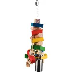 Flamingo Bird Toy Rainbow Hanger Bell Multicolour