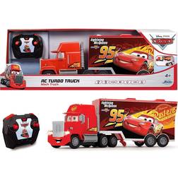 Dickie Toys 203089039 Cars Turbo Mack Truck 1:24 RC Bil nybörjare Elektrisk Lastbil