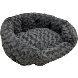 vidaXL Coal Grey, 55x42 Vanilla Pet Basket Coal Cat Bed Puppy Dog Basket Dog