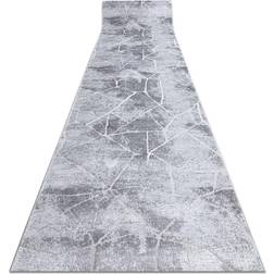 Runner Structural mefe 2783 Marble two levels of fleece grey 150x410