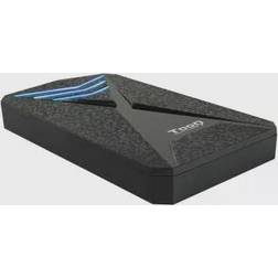 Tooq 2.5 USB 3.1 Gaming Led Externes Gehäuse
