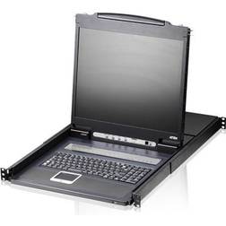 Aten CL1308N, Nero, USB, PS 2, LCD, USB, PS 2, 50/60 Hz, 1U