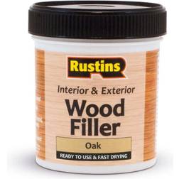 Rustins AWOOO250 Acrylic Filler, Oak Wood Paint White