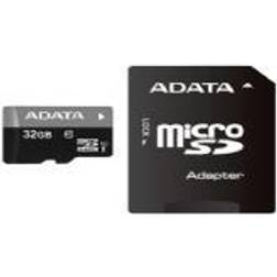 ADATA Premier Flashminneskort (microSDHC till SD-adapter ingår) 32 GB UHS Class 1 Class10 microSDHC UHS-I