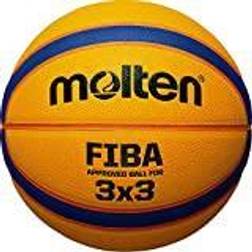 Molten Basketboll B33T5000 FIBA 3x3, gul/blå/orange, 6