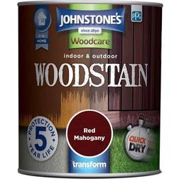 Johnstones Woodcare Indoor Woodstain Paint - 750ml Red 0.75L