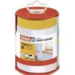 TESA Easy Cover Perfect 56570-00000-00 Pellicola di protezione per superfici Giallo, Trasparente (L x L) 33 m x 550 mm 1 pz