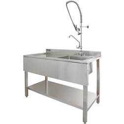 Kukoo Catering Sink & Pre-Rinse Tap Drainer, 1.0