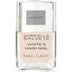 Gabriella Salvete Nail Care White Hard Nail Nagellacksbas åtstramande effekt