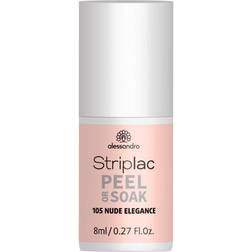 Alessandro Negle Striplac Peel Or Soak Peel Or Soak Nr. 105 Nude Elegance 8ml