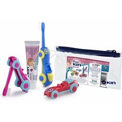 Set Mundpflege Kin Fluorkin Auto 3 Stücke