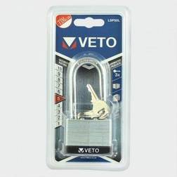 Veto LSP50L Laminated Padlock Long Shackle 50mm