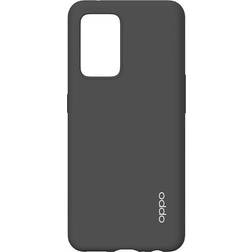 Oppo Cover Find X5 Lite ORIGINALE, Fodral Silikon Mobiltelefon Vätska 16.3 cm (6.43" Färg Svart