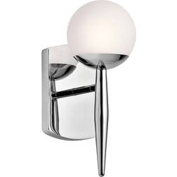 Kichler LED-badrumsvägglampa Jasper, 1 Väggarmatur