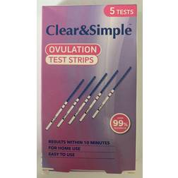 Wilko Clear & Simple Ægløsningstest 5 strips