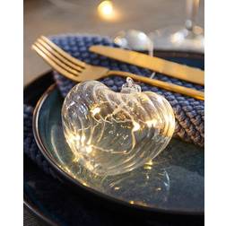 Sirius Wave glas hjerte Julelampe