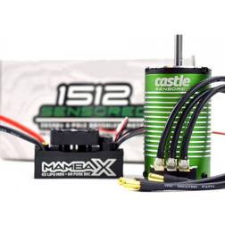 Minicars Castle Creations MAMBA X Sensor ESC och 1512-1800KV Combo E-Buggy, Castle Creations