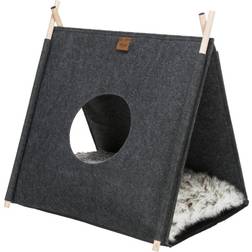 Trixie Elfie Cat Cave, 46x52x50 suede, anthracite