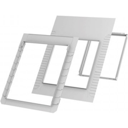 Velux inddækningspakke EDL SK08 2000 114x140cm Aluminium Ovenlysvindue Vindue med 3-lags glas Bredde 78cm