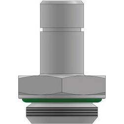Stem Adapter For Push-in Fitting, Bssp, ø6, G1/4" Bssp Food