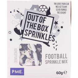 PME Krymmel Fodbold Mix 60 Gram Kagedekoration