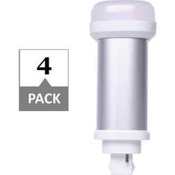 Simply Conserve 26-Watt Equivalent CFLNI Horizontal G24D PL LED Light Bulb 4000K in Cool White (4-Pack)