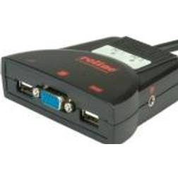 Roline KVM-Switch Star VGA.USB.Audio.2PC